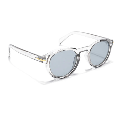 Vellum | Crystal Round Sunglasses