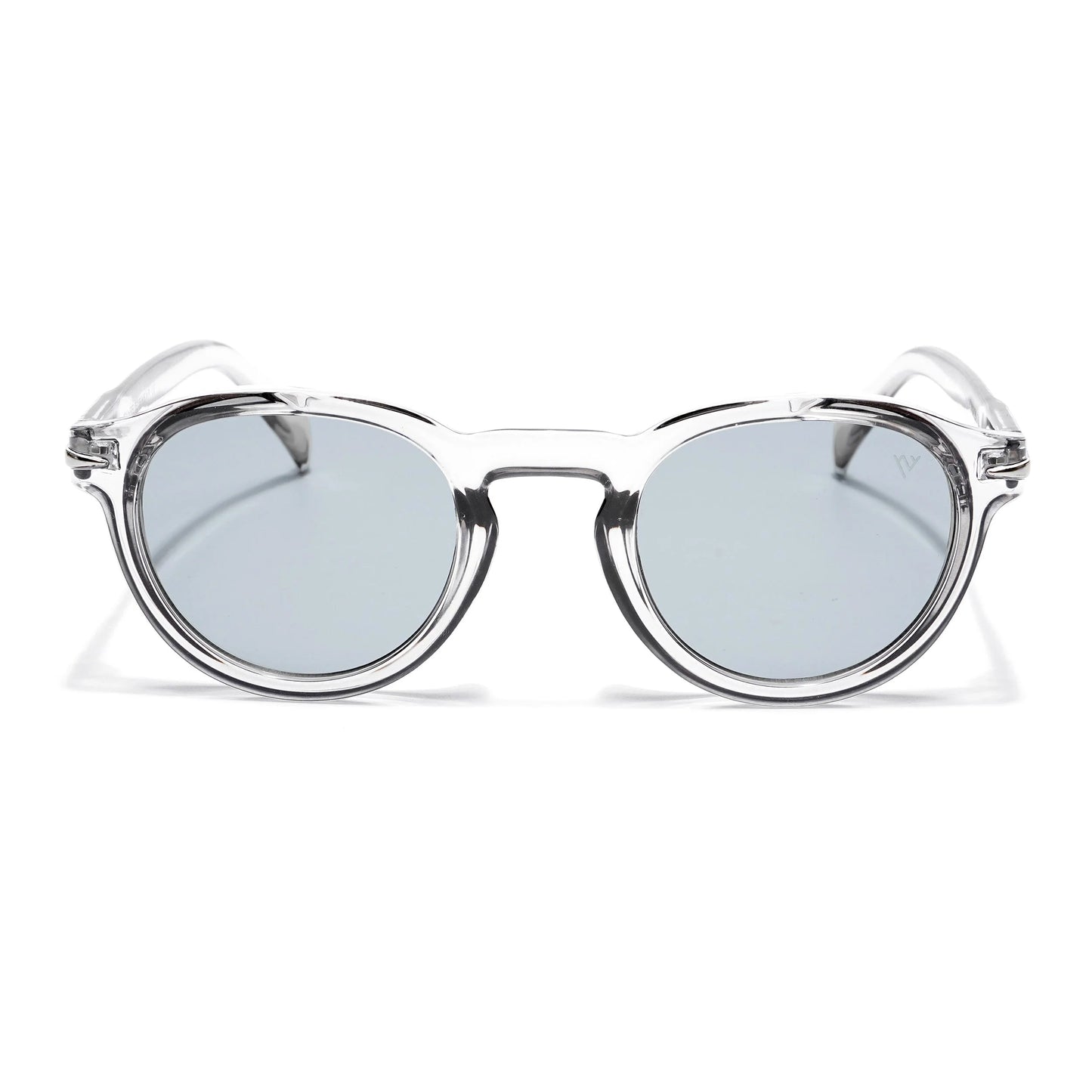 Vellum | Crystal Round Sunglasses
