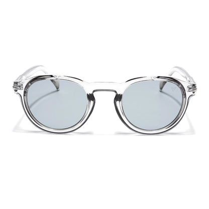 Vellum | Crystal Round Sunglasses
