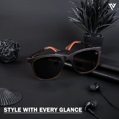 Voyage Active Polarized Wayfarer Sunglasses