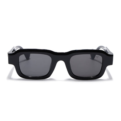 Noir | Black Square Sunglasses for Men & Women
