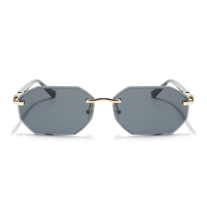 Slayr | Black Rimless Sunglasses