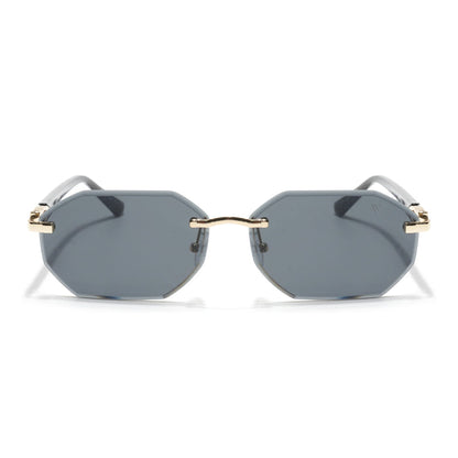Slayr | Black Rimless Sunglasses