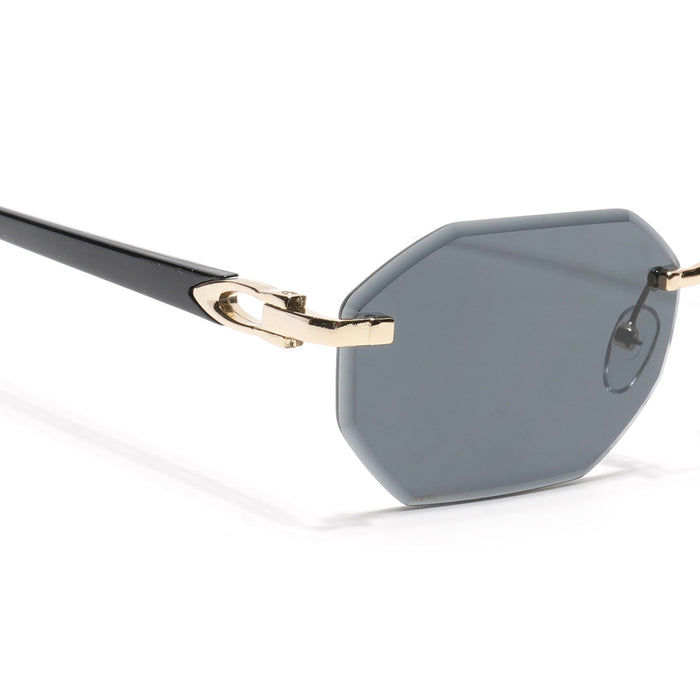 Slayr | Black Rimless Sunglasses
