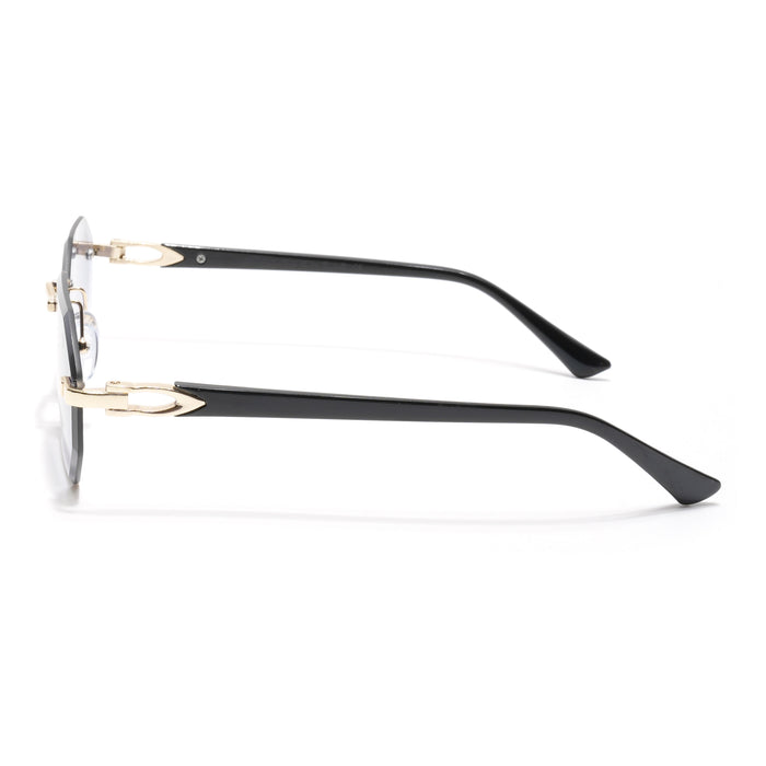 Slayr | Black Rimless Sunglasses