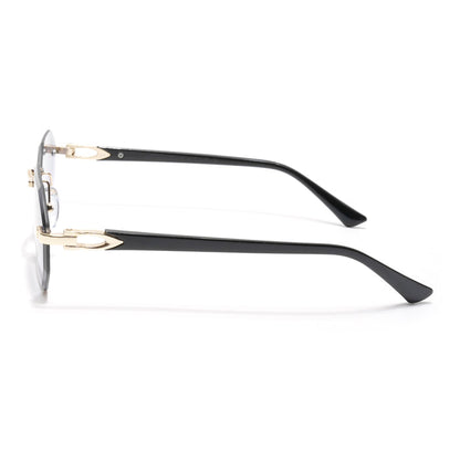 Slayr | Black Rimless Sunglasses