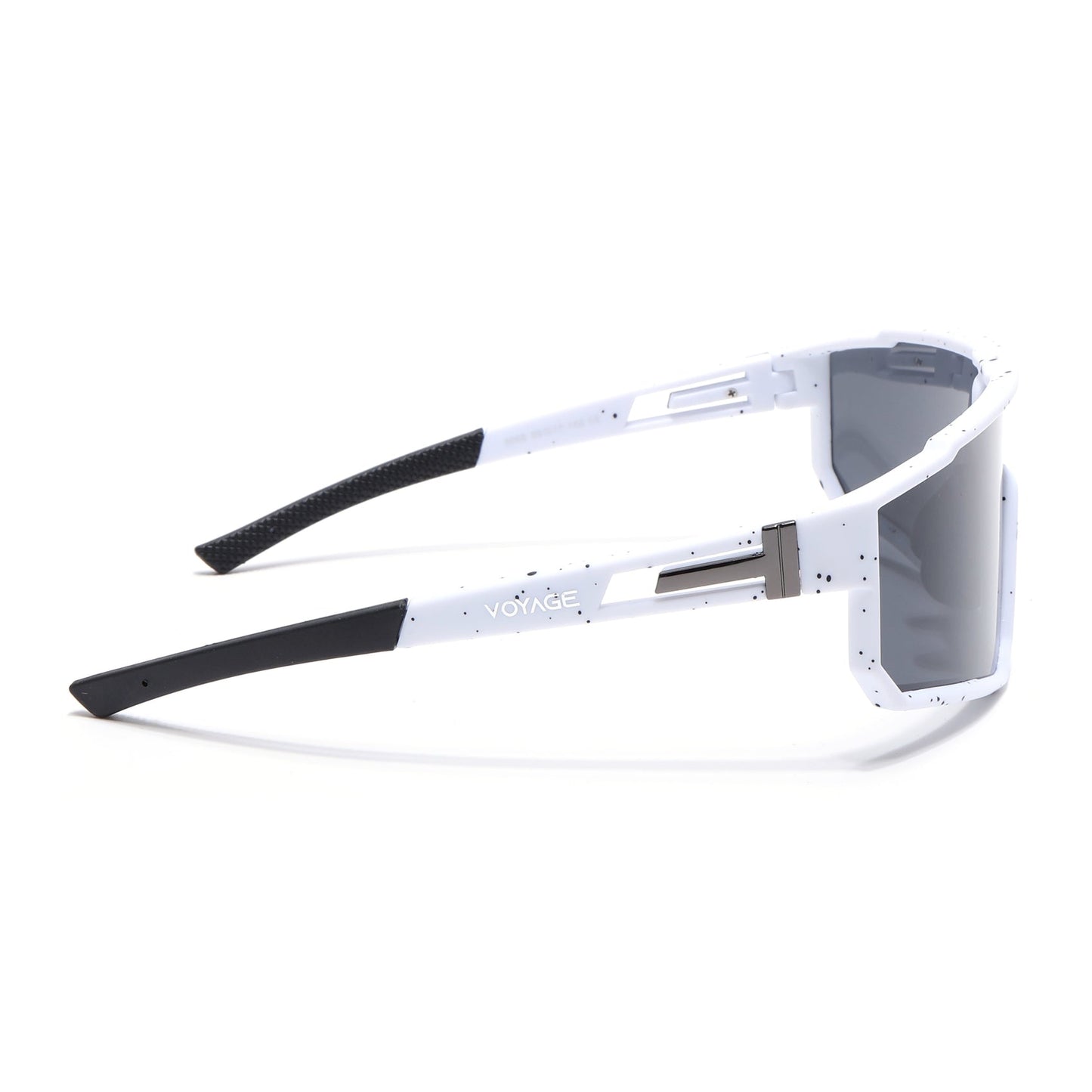 Drift Polarized Sunglasses (Black Lens | White Frame)