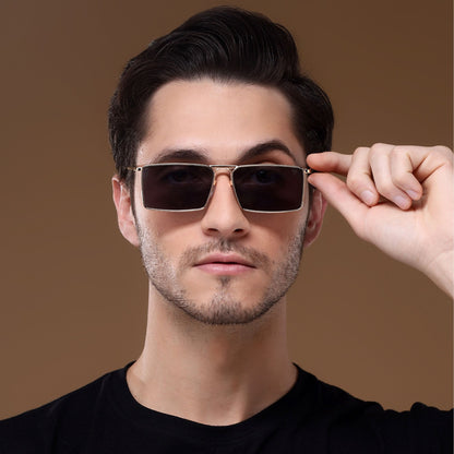 Voyage Golden Digger | Rectangular Sunglasses
