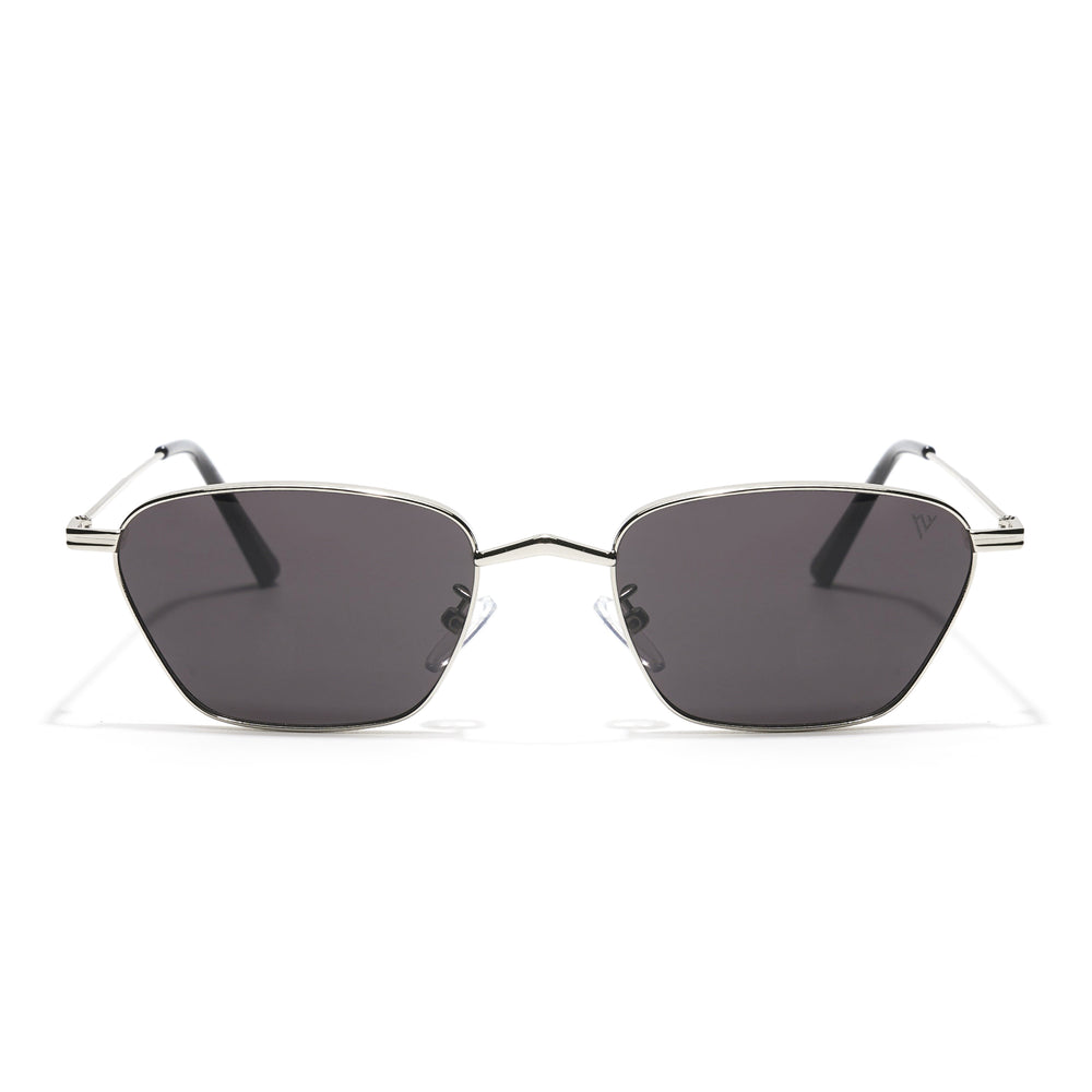 Arrow | Black Silver Retro Sunglasses