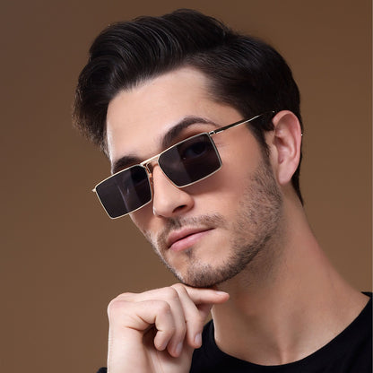 Voyage Golden Digger | Rectangular Sunglasses
