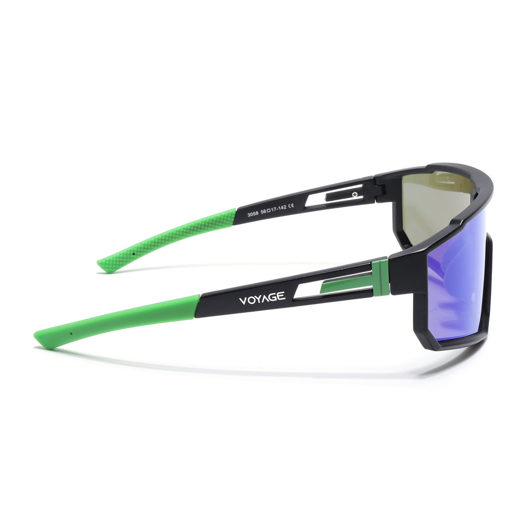 Voyage Drift (Green Frame | Blue Lense)