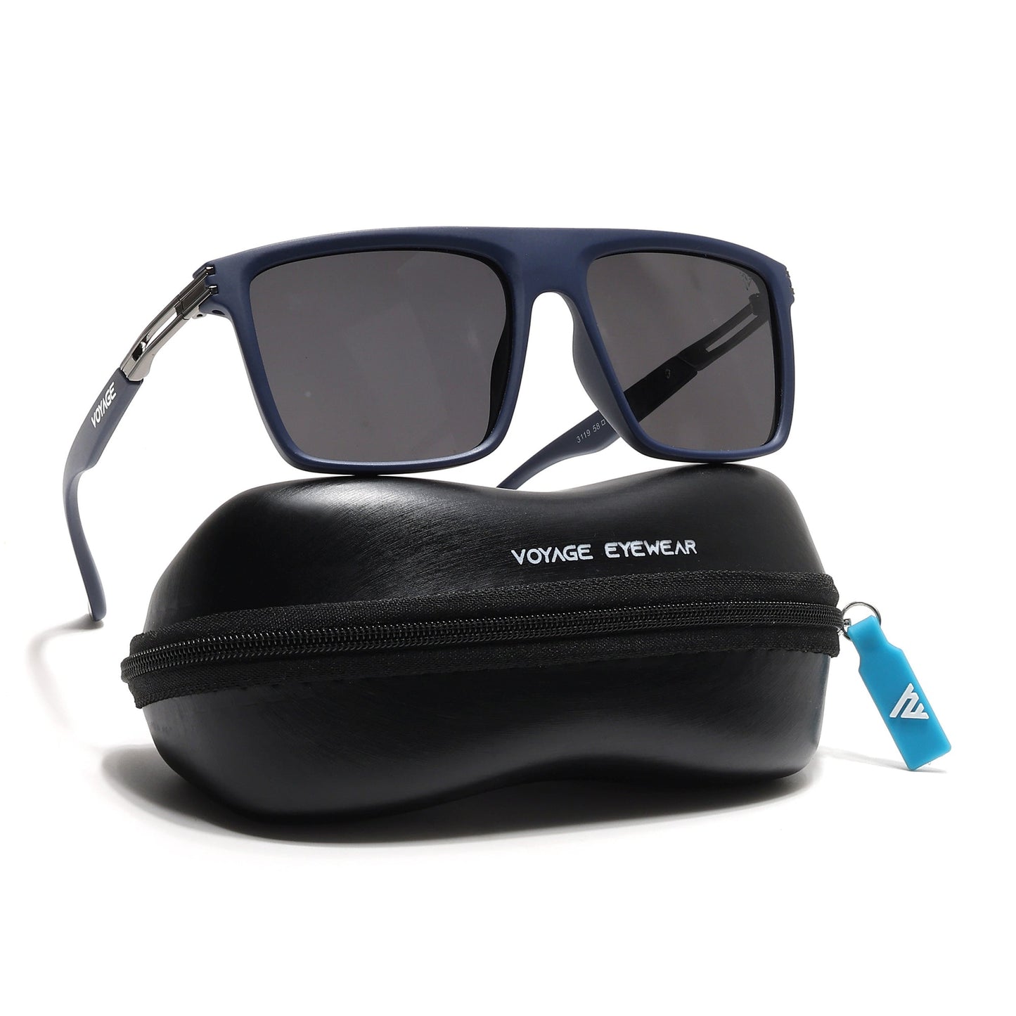 Voyage PolarZ | Grey Square Polarized
Sunglasses