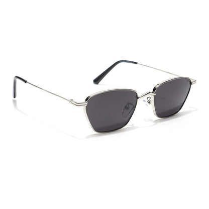 Arrow | Black Silver Retro Sunglasses