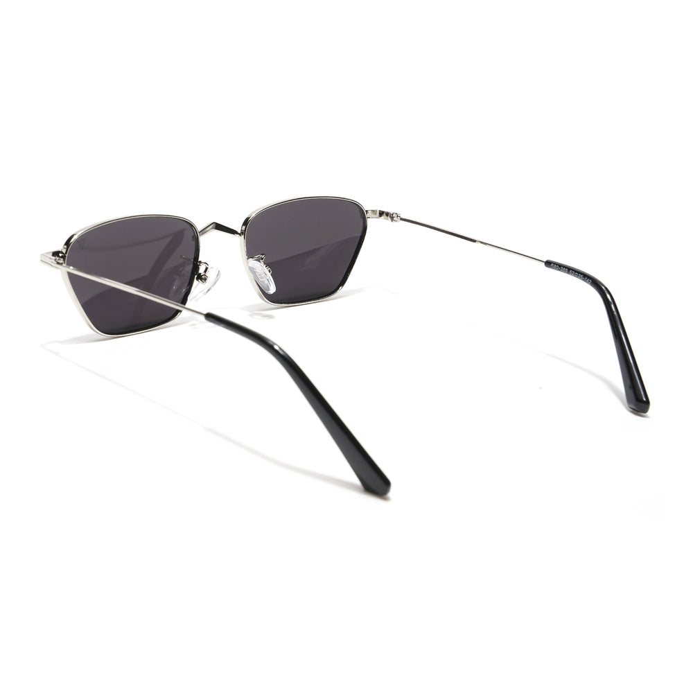 Arrow | Black Silver Retro Sunglasses